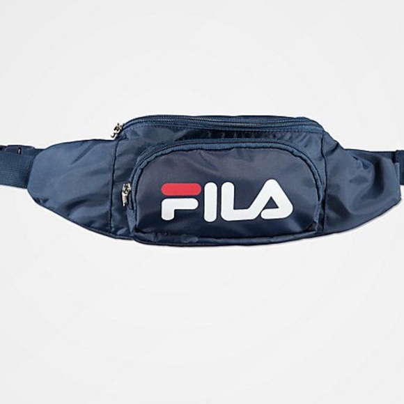fila blue fanny pack